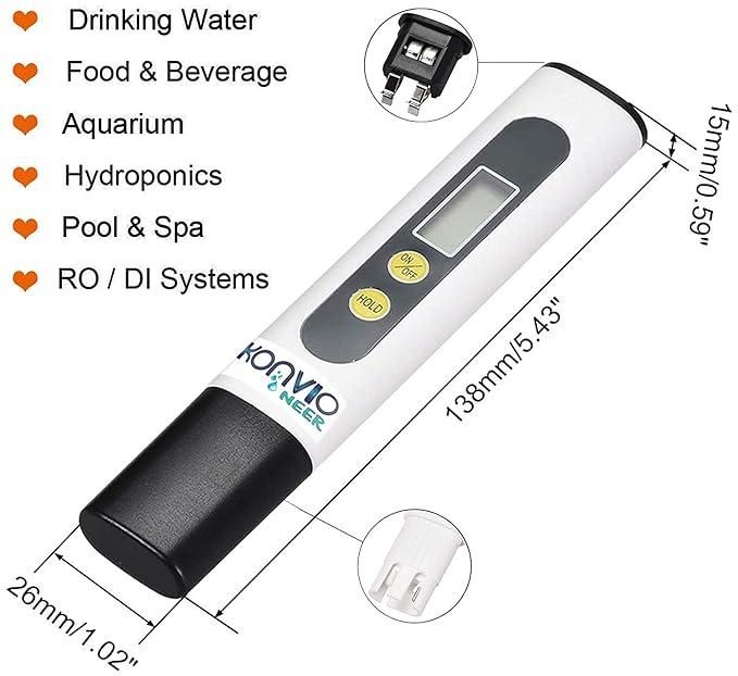 Kartify™ TDSPro Water Tester